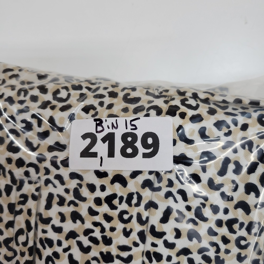LOFT Outlet Skinny Ankle Pants Womens Size 10 Leopard Animal Print - Picture 8 of 8